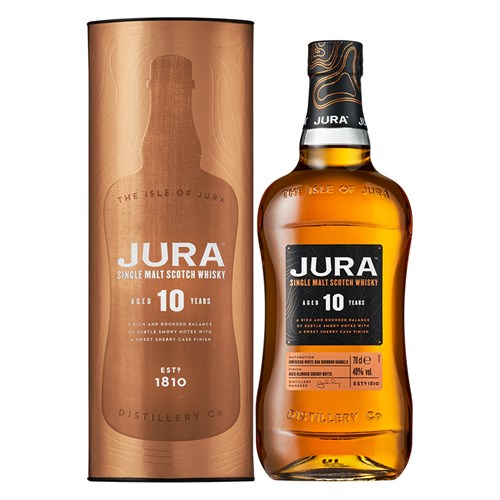 Send Isle of Jura 10 Year Old Single Malt Whisky Online
